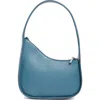 Bcbg Asymmetric Shoulder Bag In Teal Glass