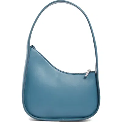 Bcbg Asymmetric Shoulder Bag In Teal Glass