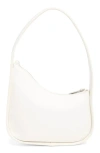 Bcbg Asymmetric Shoulder Bag In White