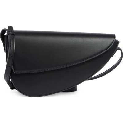 Bcbg Asymmetrical Crossbody In Black