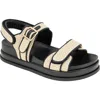 Bcbg Bara Platform Slingback Sandal In Natural/black