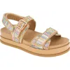 Bcbg Bara Platform Slingback Sandal In Rainbow Multi