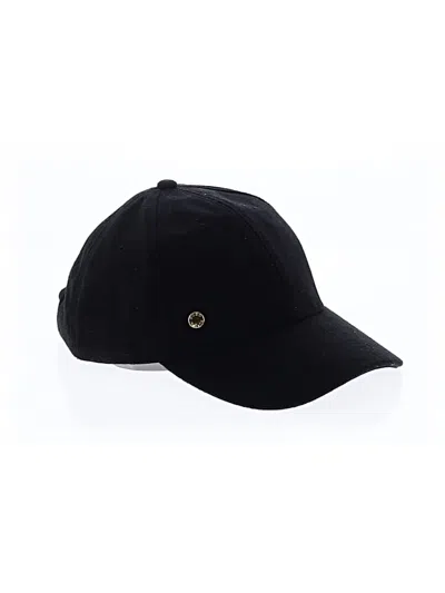 Pre-owned Bcbg Baseball Cap In Black