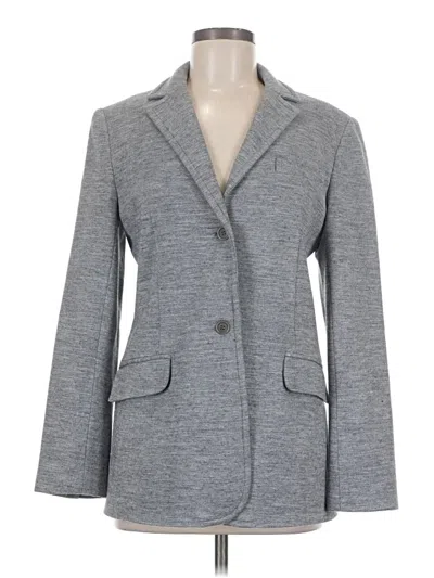 Pre-owned Bcbg Blazer Jacket In Gray