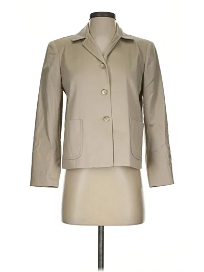Pre-owned Bcbg Blazer Jacket In Tan