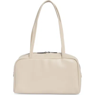 Bcbg Bowler Faux Leather Shoulder Bag In Neutral