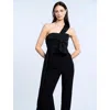 Bcbg Bustier With Long Train In Black