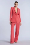Bcbg Cady Relaxed Stright Pant In Pink