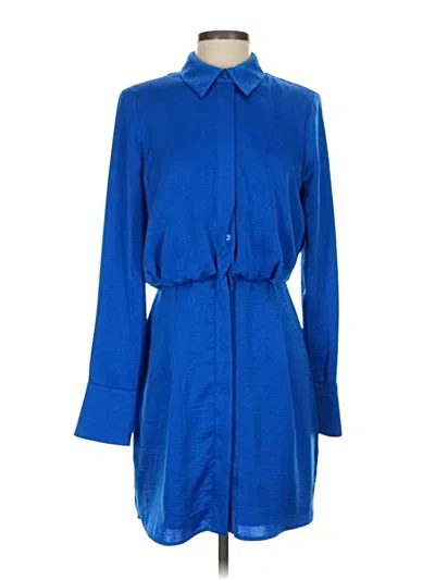 Pre-owned Bcbg Casual Dress In Blue