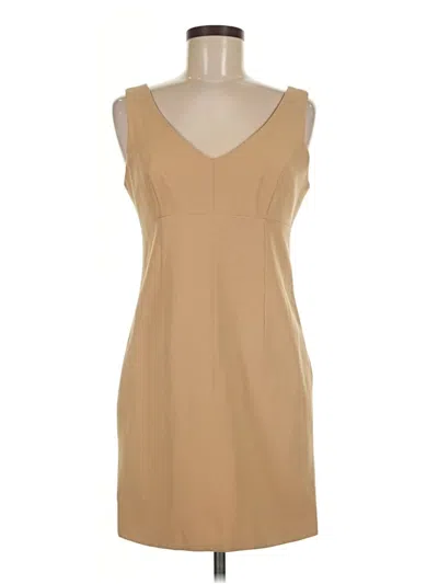Pre-owned Bcbg Casual Dress In Tan