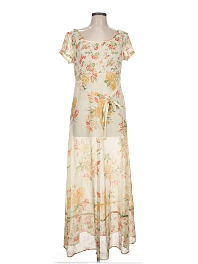 Pre-owned Bcbg Casual Dress In Yellow