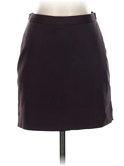 Pre-owned Bcbg Casual Skirt In Burgundy