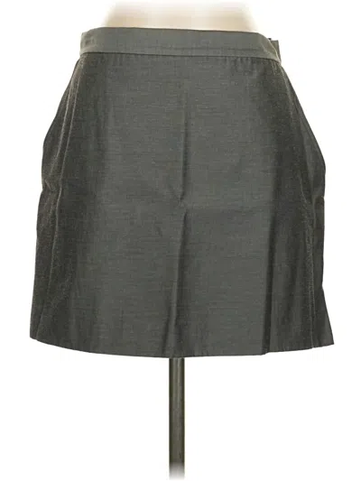 Pre-owned Bcbg Casual Skirt In Gray