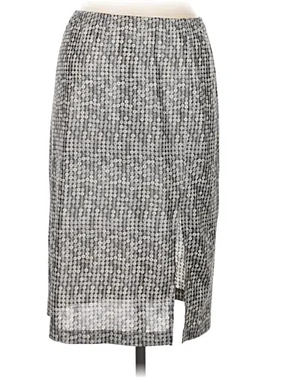 Pre-owned Bcbg Casual Skirt In Gray