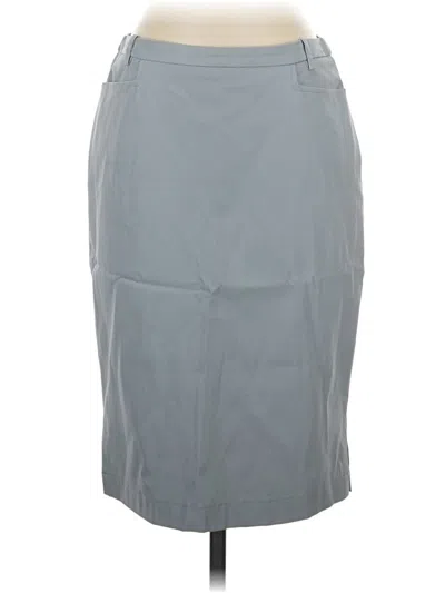 Pre-owned Bcbg Casual Skirt In Gray