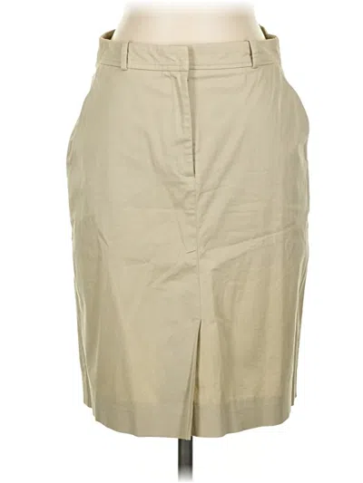 Pre-owned Bcbg Casual Skirt In Tan