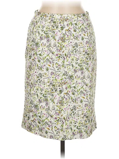 Pre-owned Bcbg Casual Skirt In White