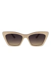 Bcbg Cat Eye Sunglasses In Brown