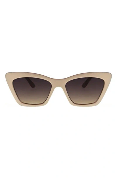 Bcbg Cat Eye Sunglasses In Brown