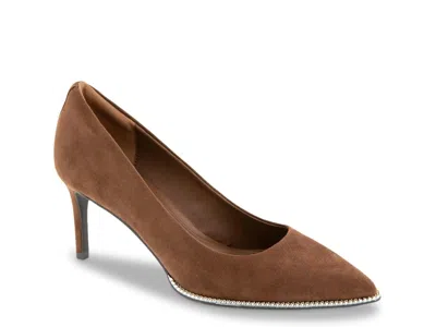 Bcbg Clara Chain Pointed Toe Pump In Brown