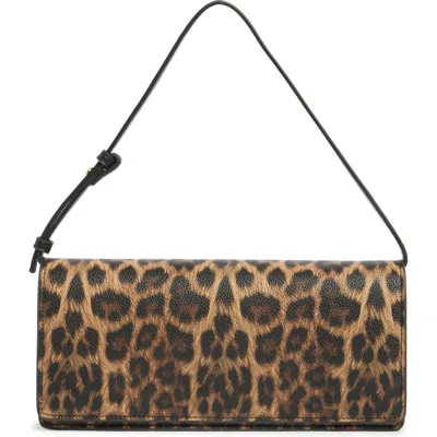 Bcbg Clutch Shoulder Bag In Brown