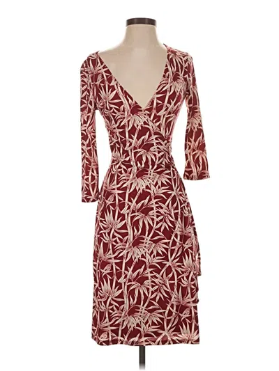 Pre-owned Bcbg Cocktail Dress In Burgundy