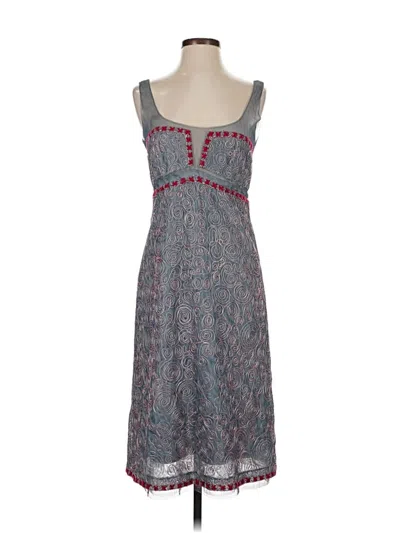 Pre-owned Bcbg Cocktail Dress In Gray