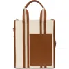 Bcbg Contrast Pocket Mini Tote Bag In Gold
