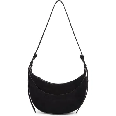Bcbg Convertible Crescent Shoulder Bag In Black
