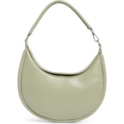 Bcbg Convertible Faux Leather Shoulder Bag In Sage