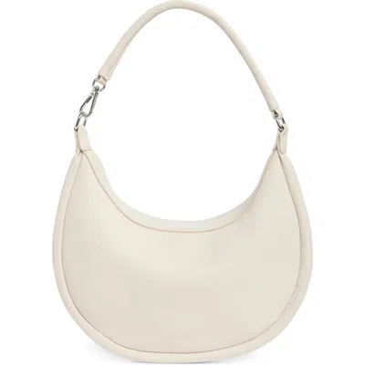 Bcbg Convertible Faux Leather Shoulder Bag In White