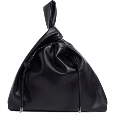 Bcbg Corded Drawstring Bag In Black