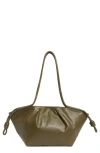 Bcbg Corded Flare Tote Bag In Dark Olive