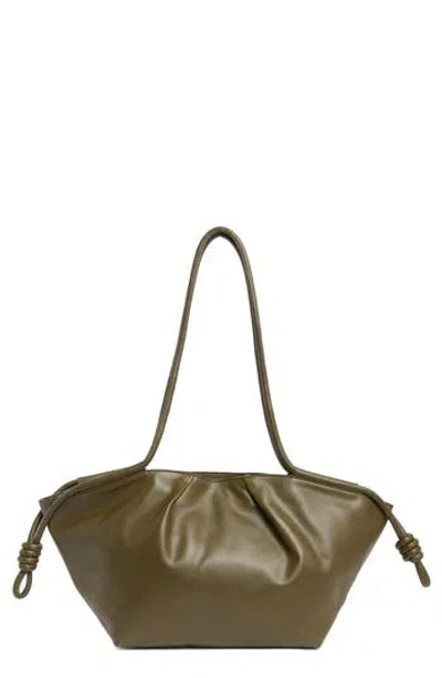 Bcbg Corded Flare Tote Bag In Dark Olive