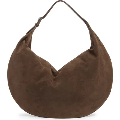 Bcbg Crescent Hobo Bag In Brown