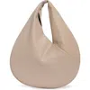 Bcbg Crisscross Mini Hobo Shoulder Bag In Neutral