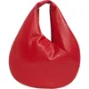 Bcbg Crisscross Mini Hobo Shoulder Bag In Red
