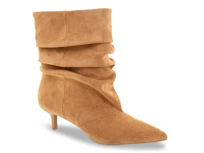 Bcbg Dalles Kitten Heel Pointed Toe Scrunch Bootie In Multi