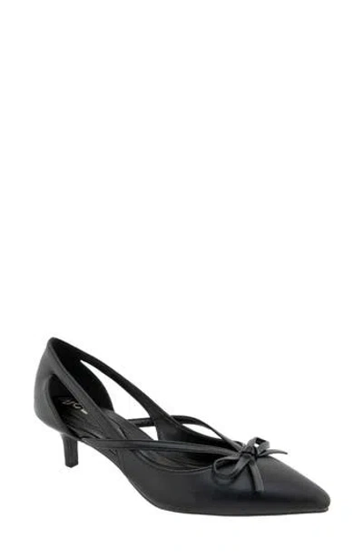 Bcbg Dawny Faux Leather Pump In Black
