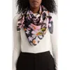 Bcbg Ditsy Floral Animal Print Scarf