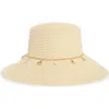 Bcbg Downbrim Charm Straw Hat In Pattern