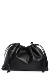 Bcbg Drawstring Clutch In Black
