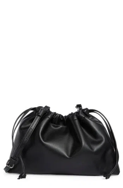 Bcbg Drawstring Clutch In Black