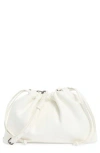 Bcbg Drawstring Clutch In White
