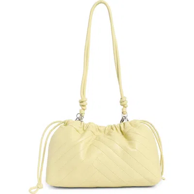 Bcbg Drawstring Crossbody Bag In Yellow