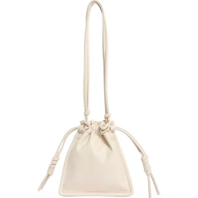 Bcbg Drawstring Crossbody In Brown