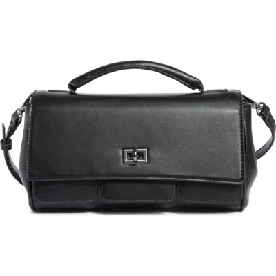 Bcbg East/west Convertible Clutch In Black