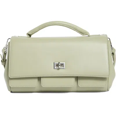 Bcbg East/west Convertible Clutch In Green