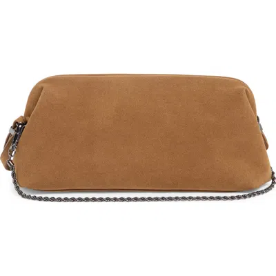 Bcbg East/west Shoulder Bag In Brown