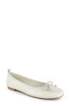 Bcbg Emry Ballet Flat In White